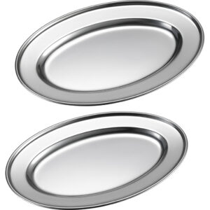 Serveerschaal ovaal RVS