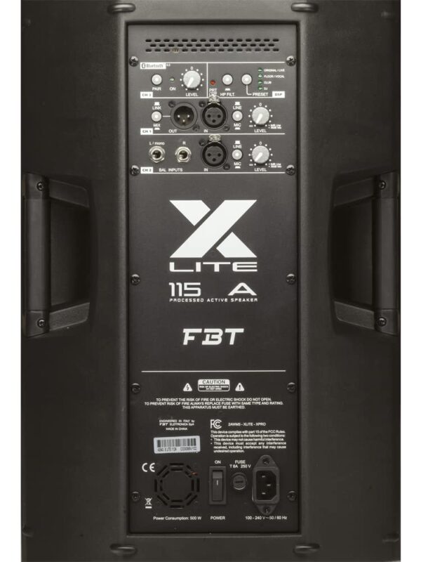 FBT X-LITE 115A set incl. bluetooth en statieven - Afbeelding 2