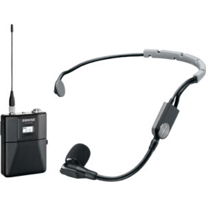 Shure QLXD1 bodypack + Shure SM35 headset