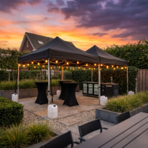 Tuinfeest pakket 2x 3x3m - Exclusive