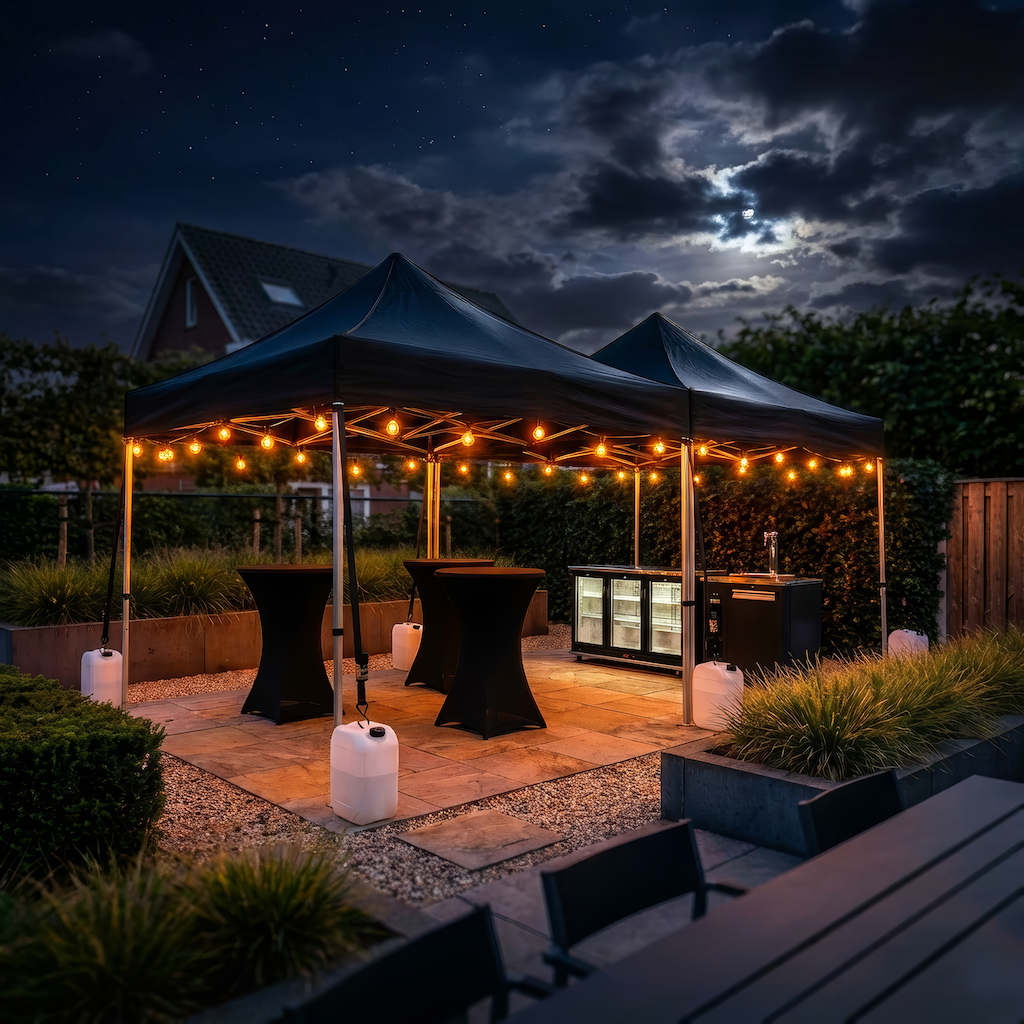 Tuinfeest pakket 2x 3x3m - Exclusive - Afbeelding 2