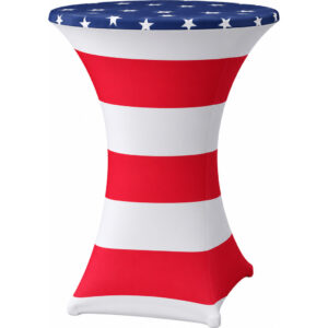 Statafel Ć80cm incl. stretch rok Amerika - USA