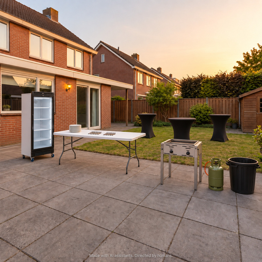 BBQ feest pakket 25 personen