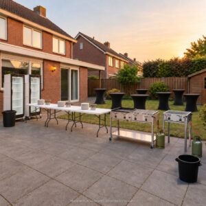 BBQ feest pakket 75 personen