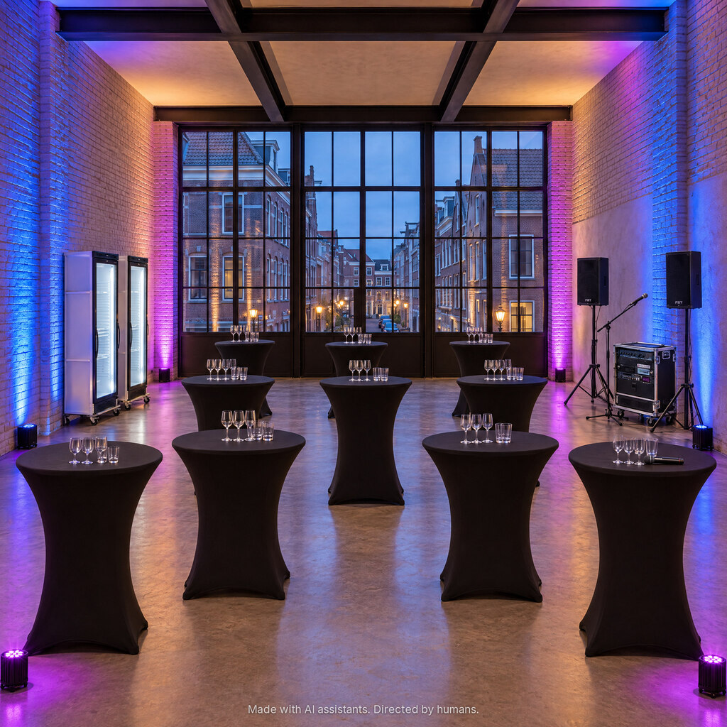 Bedrijfsborrel pakket 75 personen